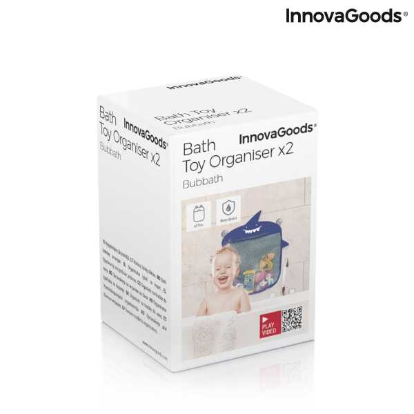 Kapsa na hračky do vany Bubbath InnovaGoods 2 ks