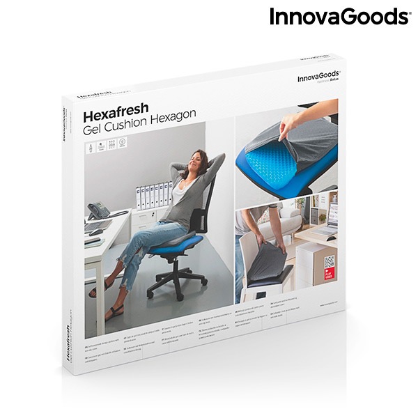 Gelový silikonový polštář s voštinovou strukturou HEXAFRESH INNOVAGOODS