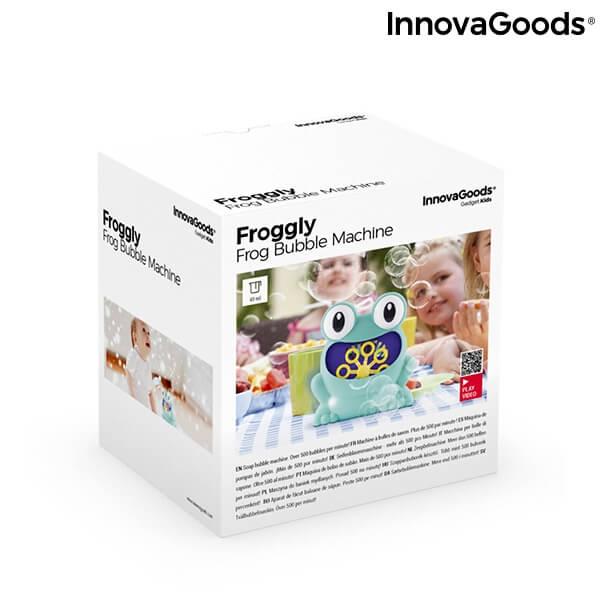 Automatický stroj na mýdlové bubliny Froggly InnovaGoods