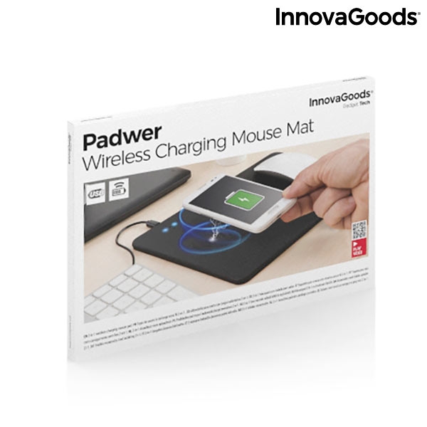 Podložka pod myš s bezdrátovým nabíjením 2 v 1 Padwer InnovaGoods