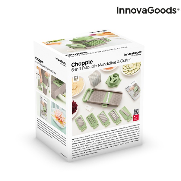 Rozložitelné struhadlo mandolína 6 v 1 Choppie InnovaGoods